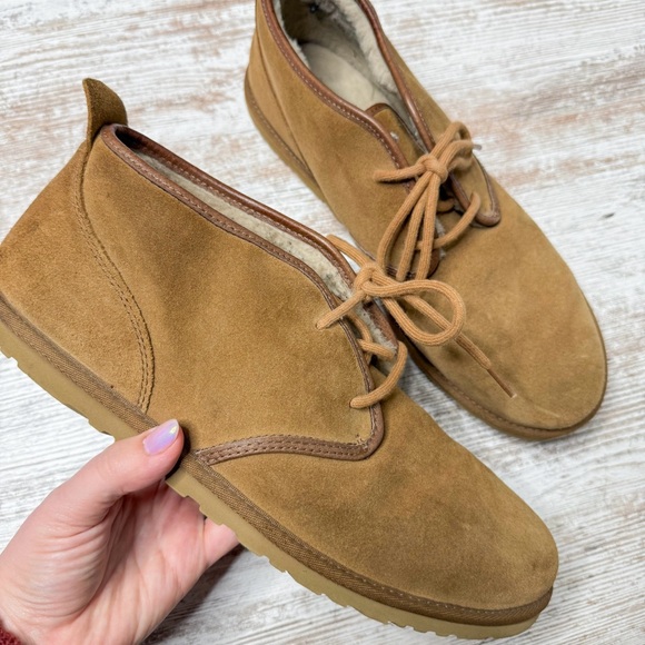 UGG Maksim Chukka Boots in Tarmarind Size 12 - Picture 1 of 4